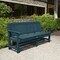Highwood Usa 6ft Commercial Grade Garden Bench Outdoor Furniture for Patio, Yard and Garden CM-BENSQ62-NBE - alternate 2